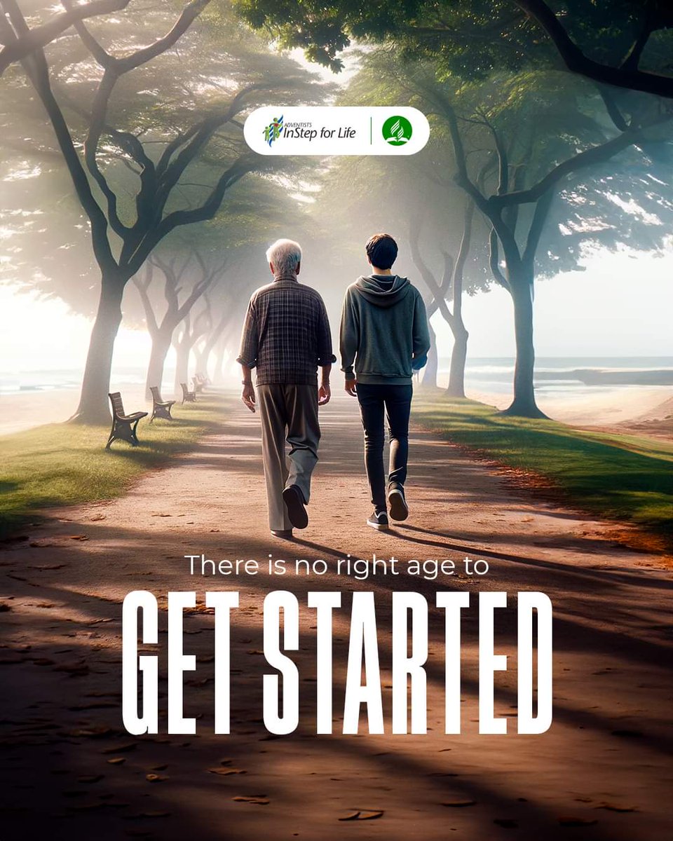 Godwakeupcall's tweet photo. Every moment is a fresh beginning. No matter your age, the perfect time to start a healthier life is now. #NewBeginnings #KeepGoing #FitnessGoals #HealthyHabits #OwnYourWellness #InStepForLife https://t.co/ChWL8uZ8cT