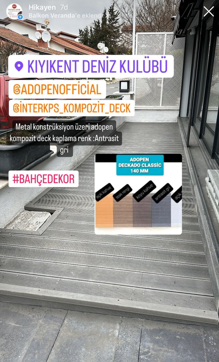 LtdKps's tweet photo. #decking #decoration https://t.co/9PrI2FB7rW