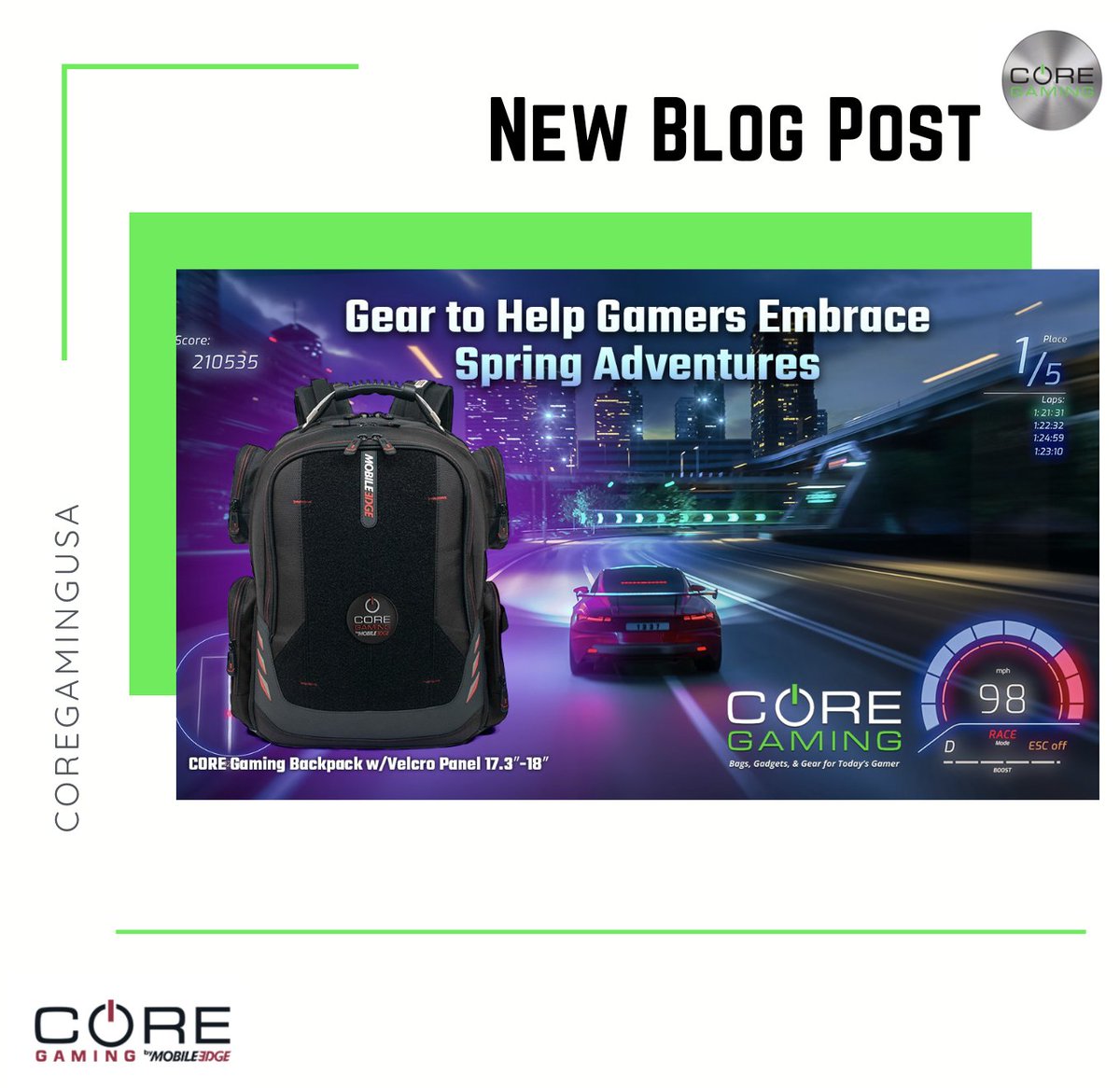 With #gaming platforms more mobile than ever, CORE Gaming invites all gamers to combine their passion for gaming with the joys of springtime travel🎮✈️

hubs.li/Q02q_6Sh0

.

.
#Gaming #COREgaming #Gamer #weeklyblog
