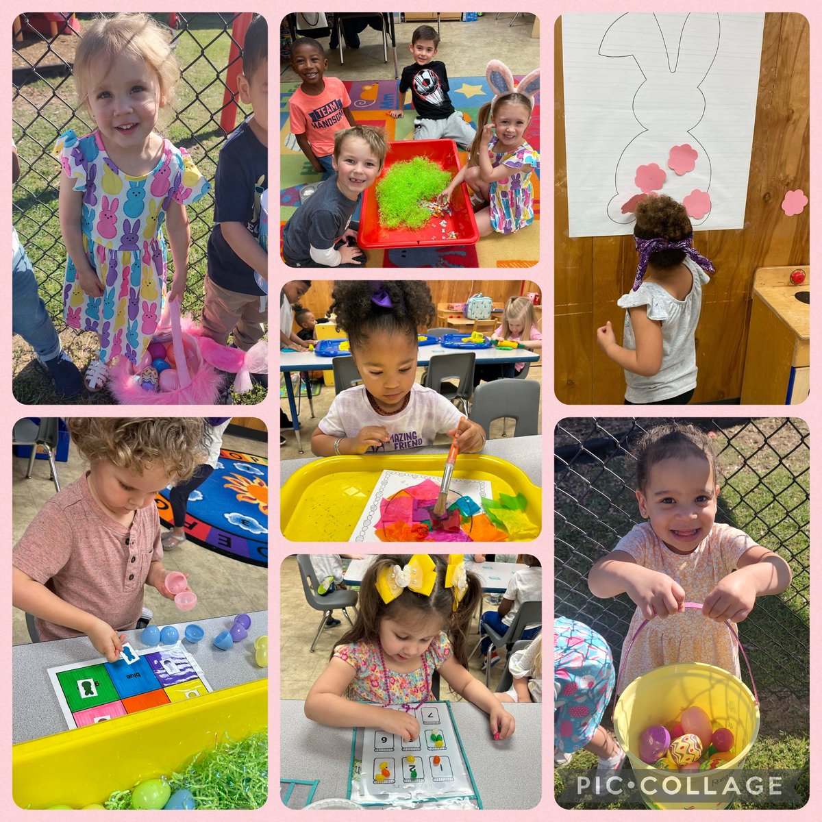 Hope everyone had an amazing Easter yesterday! We had some'bunny' special hop by for our spring parties last week. We had an 'Egg'celent time 🐰🥚🧺 @CFISDCOMMPROG @CFISDELCS