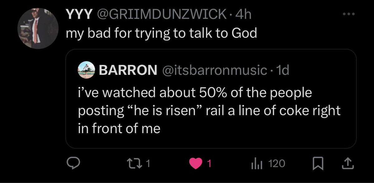 itsbarronmusic tweet picture