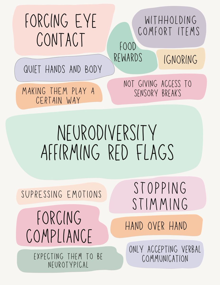 Spot the signs of neurodiversity affirming red flags to support your colleagues. #BeBetter #DoBetter #Learning #Education