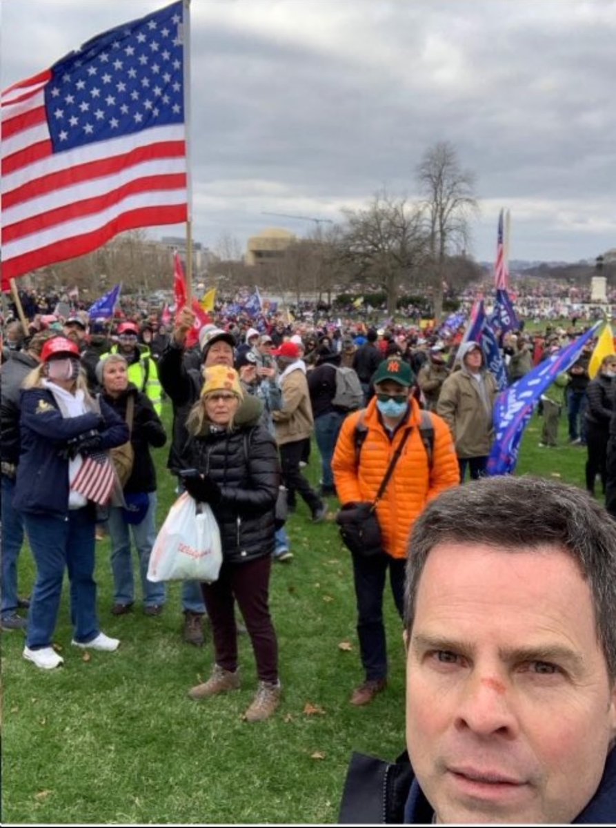 This is John McGuire. He's an ex-Navy SEAL. He's a Candidate for Congress VA 05. I thought I'd share an interesting part of John's resume: He was at the insurrection at the U.S. Capitol on January 6th. That's John in the bottom right corner of the photo. Be sure to help…