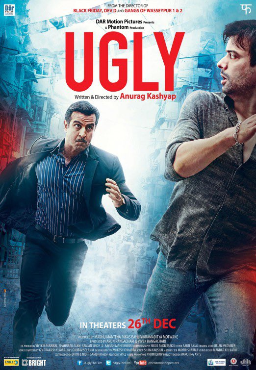 إذا كنت تحب فيلم 'Andhadhun'، فلا تفوت مشاهدة هذا الفيلم:

Ugly

مشابه إلى حد ما لفيلم 'Andhadhun'. في الفيلم، يبحث الممثل المكافح راهول عن ابنته كالي بعد اختفائها. يبدأ هو وبوس، زوج طليقته الذي يعمل كضابط شرطة، في اتهام بعضهما بخطفها.
#Ugly #RahulBhat