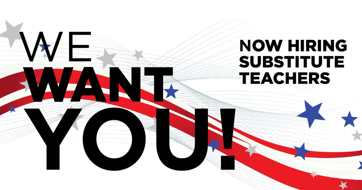 Remember that teacher who made a difference in your life? Now it’s your turn! Learn more and apply to be a substitute teacher: bit.ly/3Irg2Q2