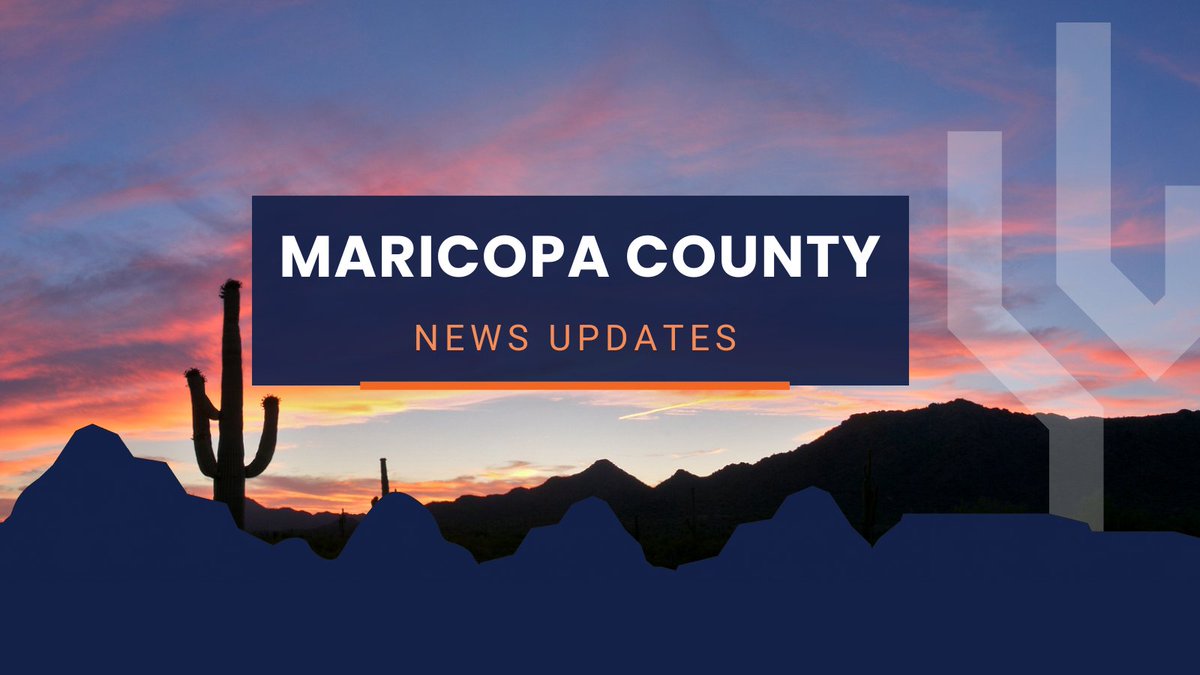 This week in #MaricopaCounty: -Learn about @maricopaconnect's new program giving you access to more books -Read about our latest investment to increase affordable housing supply -Give @maricopahealth feedback on the substance-use prevention plan And more: content.govdelivery.com/accounts/AZMAR…