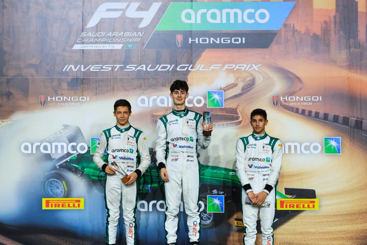 AMGPCO's tweet photo. Podium and celebrations of Race 3 and final race of the day. 

#racing #race #motorsport https://t.co/yMYH1MfEO6