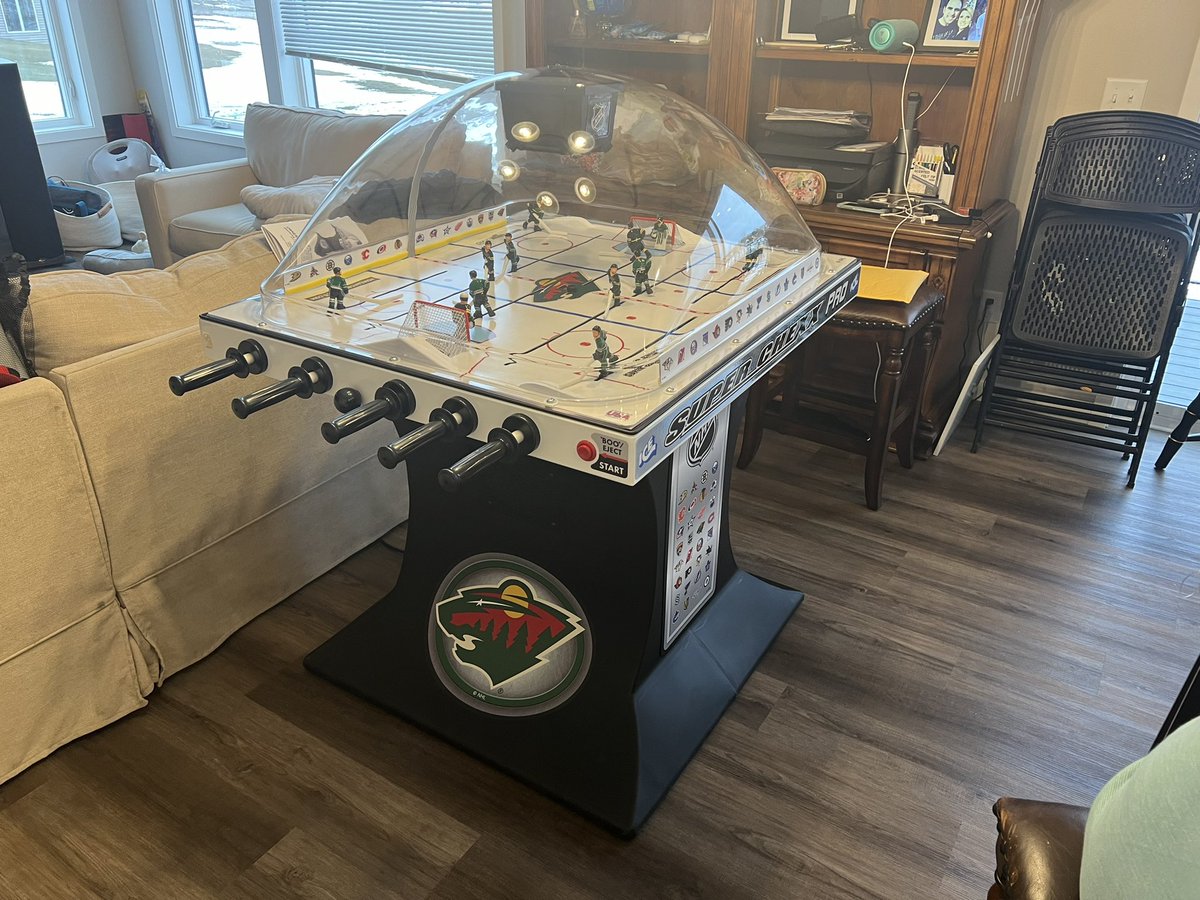 This being the centerpiece of our rental’s living room says it all.  I think the only thing left for the full transformation to Minnesotan is for the kids to start asking for “pop.”