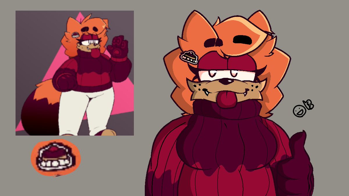 ZackAnimatorBR's tweet photo. Decided to draw her lol
Cake by @VancyNo
#fanart #ArtistOnTwitter #digitalart https://t.co/R0hJ37s0SV