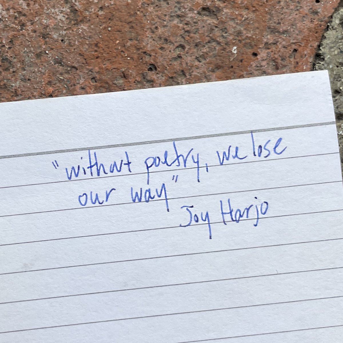 Happy National Poetry Month! 📝 Quote from Joy Harjo, the 23rd United States Poet Laureate & first Native American to hold that honor 💜

Check out the newest season of our podcasst Get Lit Minute to learn more about this incredible poet! 🔗 @JoyHarjo