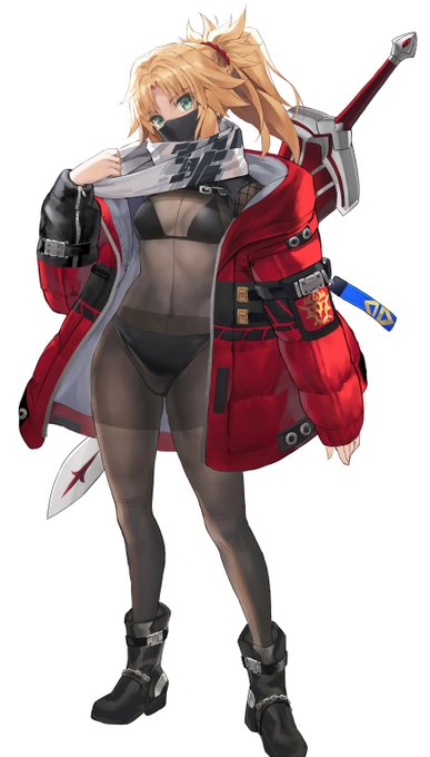 モードレッドの今日の外出格好 