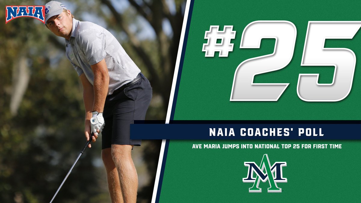 For the first time in program history, the Gyrenes are nationally ranked!

Ave Maria appears at No. 25 in the newest edition of the NAIA Coaches' Poll!