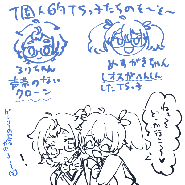個人的TSっ子たちの事。 
