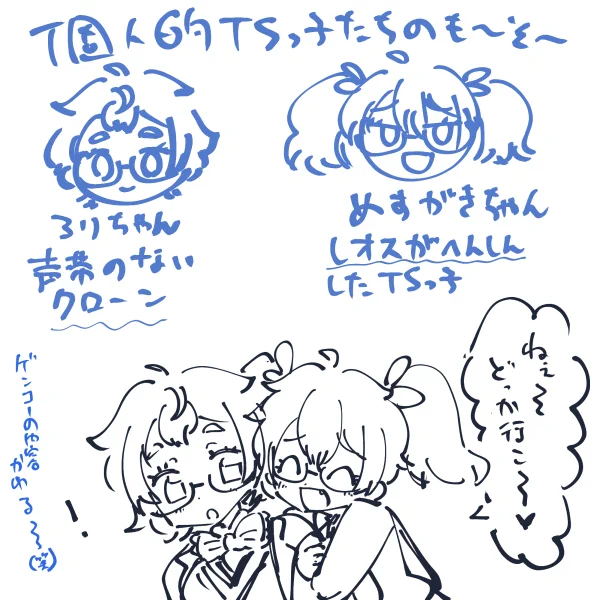個人的TSっ子たちの事。 