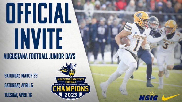Adrienrobbins25's tweet photo. Thank you for the invite! @CoachChaseKing 🔵🟡 https://t.co/DFZNq24s4h