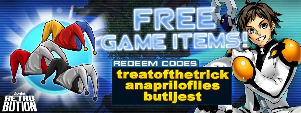 FFRetrobution's tweet image. Happy April Fool's Day! We've reenabled some codes in celebreation. Redeem the codes "treatofthetrick", "anapriloflies" and "butijest" for three different free hats! 

Remember to also hop on and enjoy the Easter festivities while they're here.