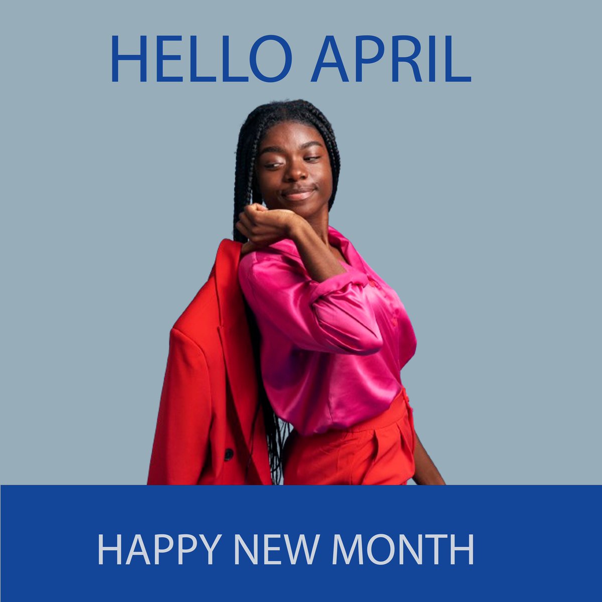 yusuf_faidat's tweet photo. Daily Graphic design:Day1/100
Happy New Month flyer designed in photoshop
Feedback will be much appreciated #twitter #twittercomment #twitterfollow #XApp #photoshop #photoshopdesign #graphics
#graphicdesigner
#design #posterdesign #post
#comment #share #like
#april #heedahdesign https://t.co/Y0MklRJEvg