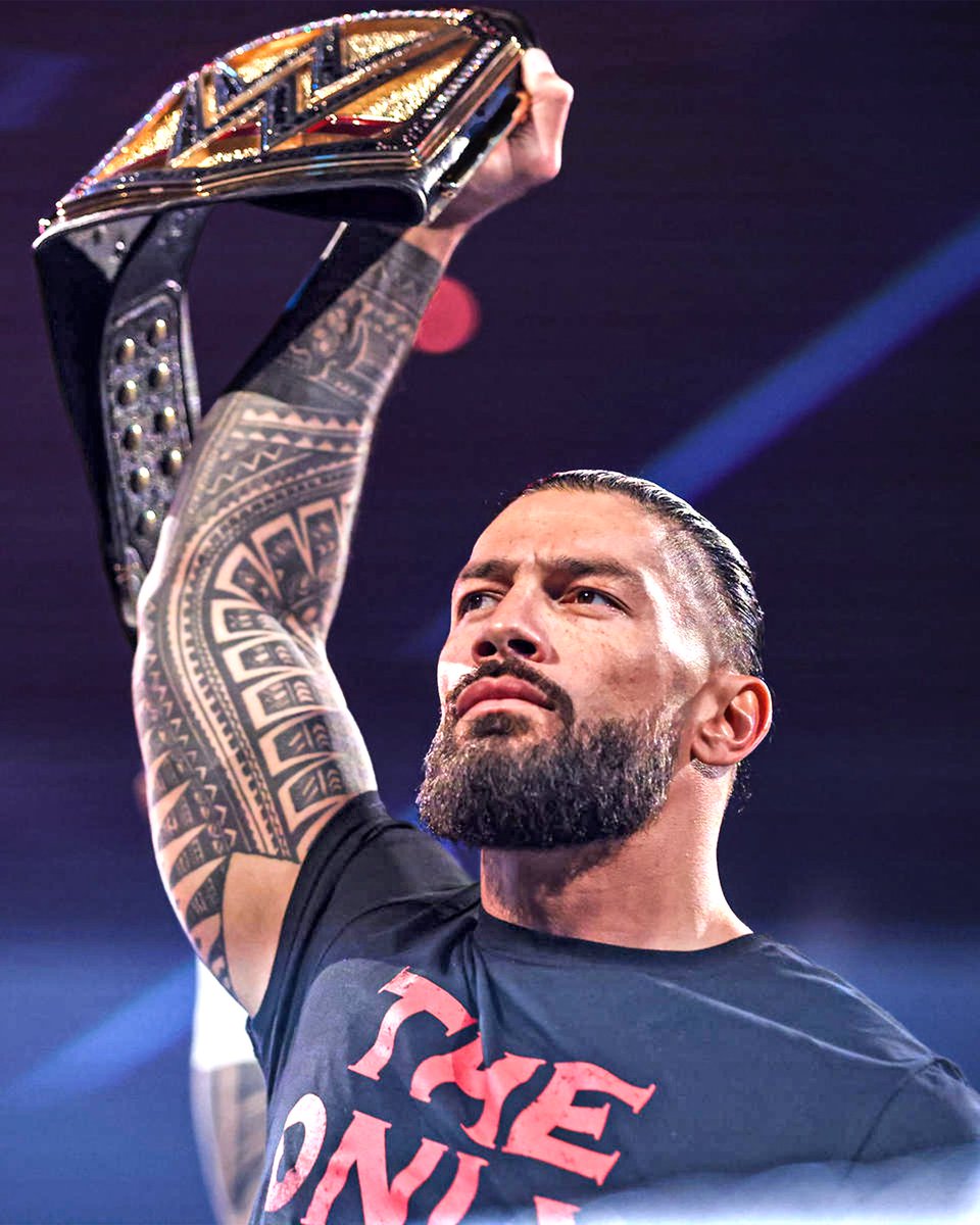 WrestlingWCC's tweet image. Roman Reigns says he’ll be gone from WWE if he loses the title to Cody Rhodes at Wrestlemania