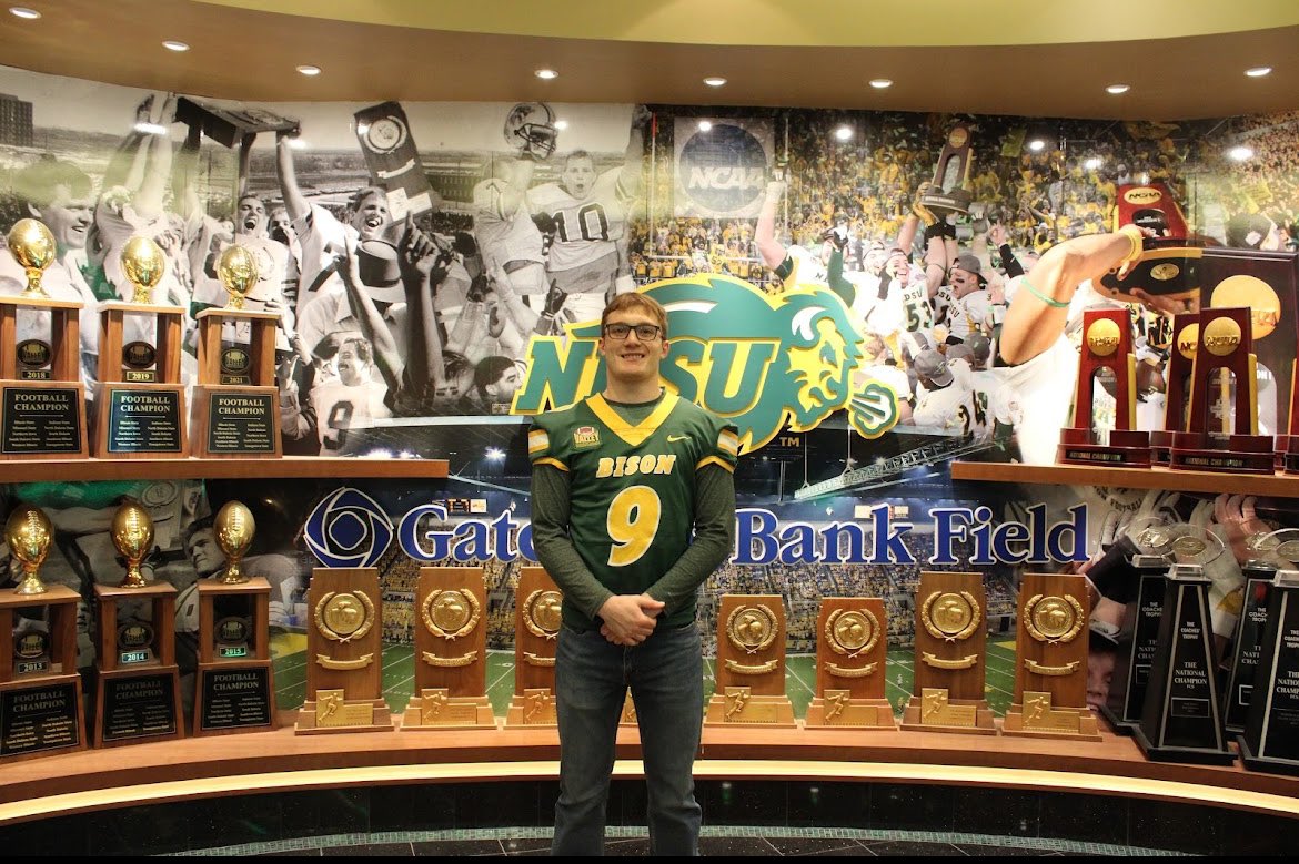 Thank you <a href="/JamoBrown_/">Jamison Brown</a> <a href="/CoachOlsonNDSU/">Coach Grant Olson</a> <a href="/NDSUfootball/">NDSU Football</a> <a href="/NDSUFBRecruits/">NDSU FB Recruits</a> for the junior day!