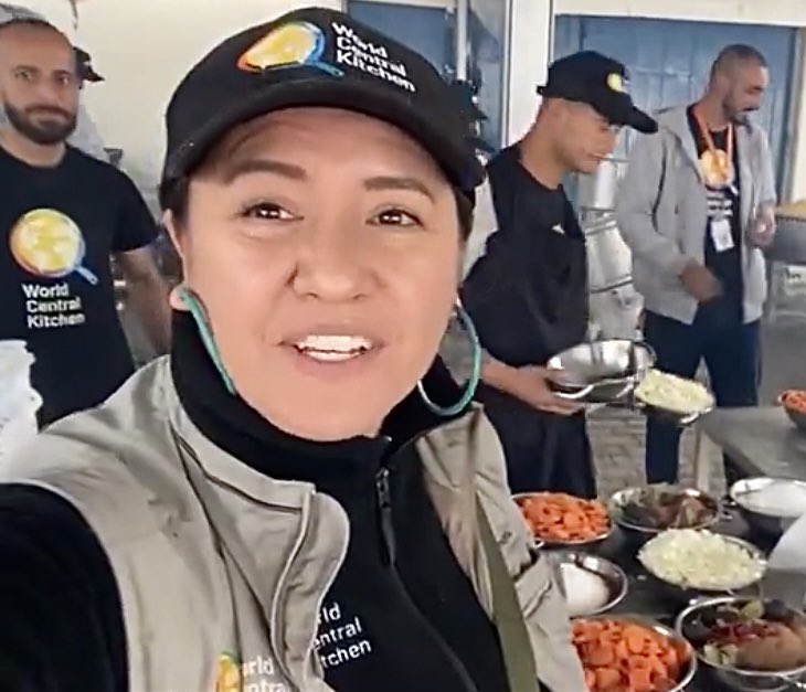 PeterCronau's tweet photo. Australian worker for the humanitarian organisation @WCKitchen Zomi Frankcom has been reportedly murdered by Israel in their genocide of Gaza.

Expect no Australian condemnation, maybe a ‘regrettable’, maybe a ‘thoughts and prayers’. But expect no criticism of Israel. https://t.co/hgvhyBuaBy