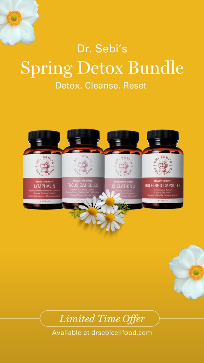 Our Detox Package Sale is almost over, get yours today. bit.ly/SebiDetox #DrSebi #Detox #SpringCleaning #HealthTips #Healthcare #NaturalLiving