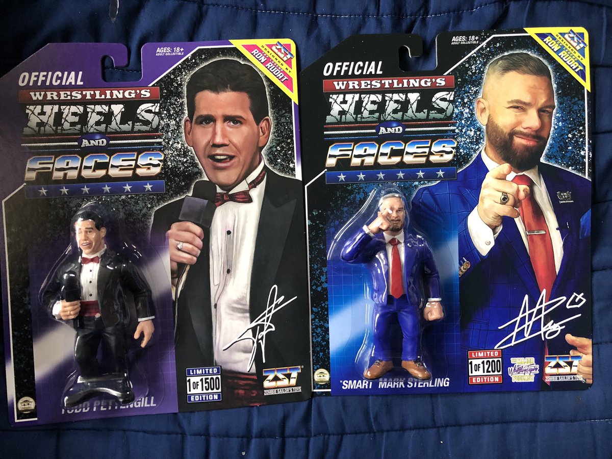 Mail call from @TheZombieSailor @MarkSterlingEsq #ToddPettengill 
#HeelsandFaces