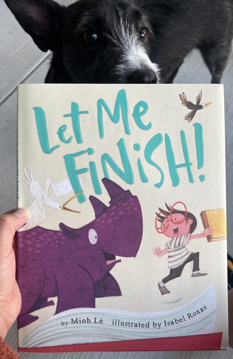 iCosas que amo de nuestra biblioteca by 1st grader, Yulemi! My Library Newsletter is out & we’re ready to kick off School Library Month with “Let Me Finish!”🥳 @SeguinISD @DualSeguin @MatsRead