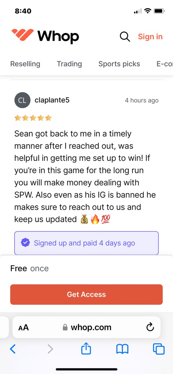 Scammer71281353's tweet image. Ask yourself this question. Which one of these two reviews is going to have the better insight to what type of Long term success you can expect from @seanperrywins . The guy who signed up 4 days ago ( paid bot ) or the guy who signed up 2 months ago ? Fraud scammer #seanperry!