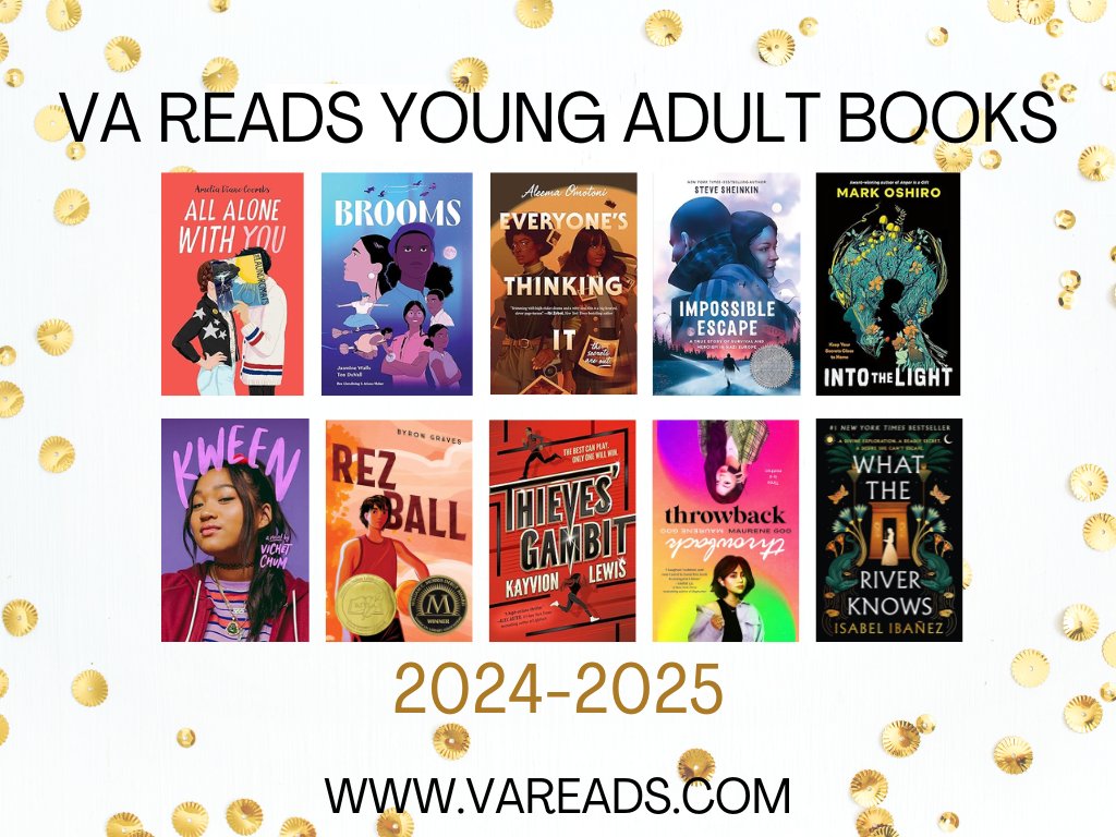 The 2024-2025 VA READS YA List is here! Visit vaasl.org/vareads to learn more about these titles.