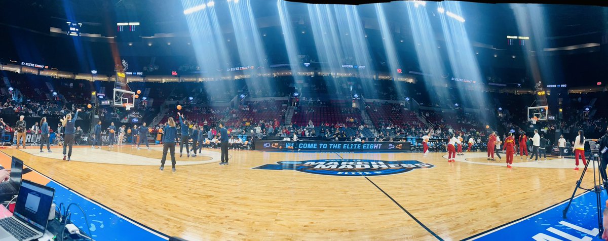 Will it be a 4th Final Four for @USCWBB or a 23rd for @UConnWBB ?? Can’t wait to find out!