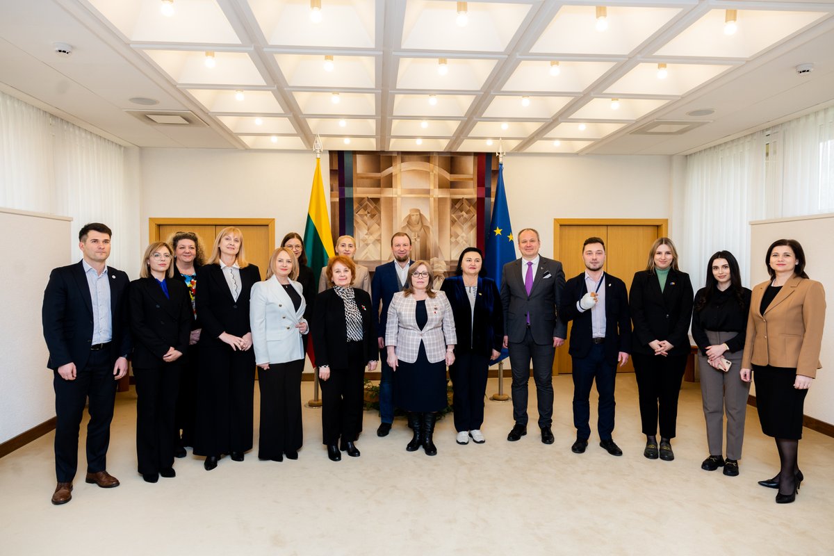 IRIglobal's tweet photo. .@IRIglobal in cooperation with @LRSeimas hosted a delegation from @Parliament_RM @GuvernulRMD to support Moldova’s process to join the European Union. As #Lithuania's experience proves, the European choice is a path to prosperity and democratic freedom. @NEDemocracy #BEIPTI https://t.co/3m0KGBlx1c