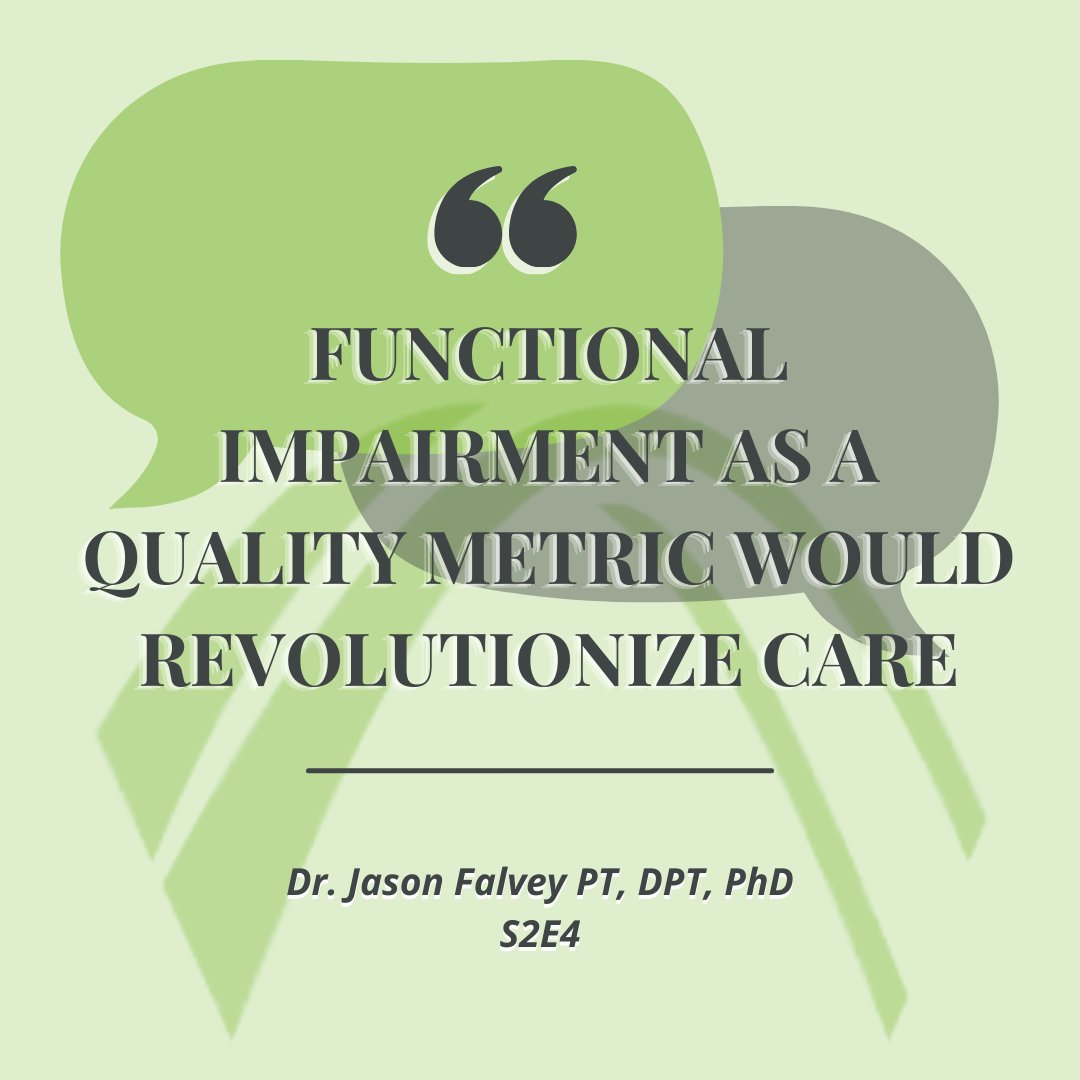 💡 'Acute care PTs have value even when they don't touch patients.' Dive into the untapped potential of PT with Dr. Jason Falvey. #PhysicalTherapy #PatientCare #AcutePT Tune in ➡️ tinyurl.com/3ar8dy8c