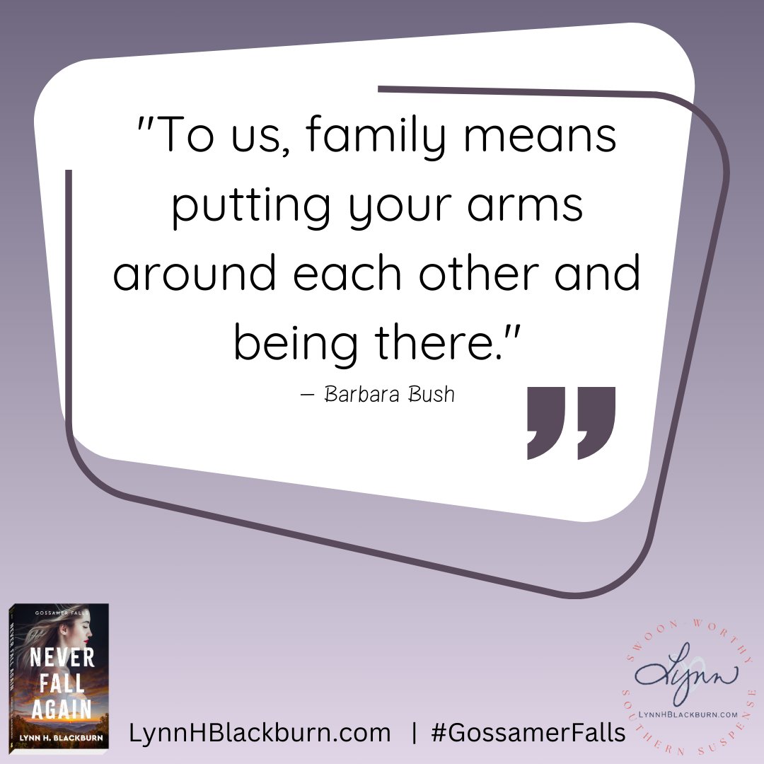 I've loved how much you've embraced the Quinn family in the Gossamer Falls series! No family's perfect, but when things get tough, the Quinns SHOW UP for each other. That's about as close to perfect as a family can get. #neverfallagain #CalandLandry #fictionalfamily