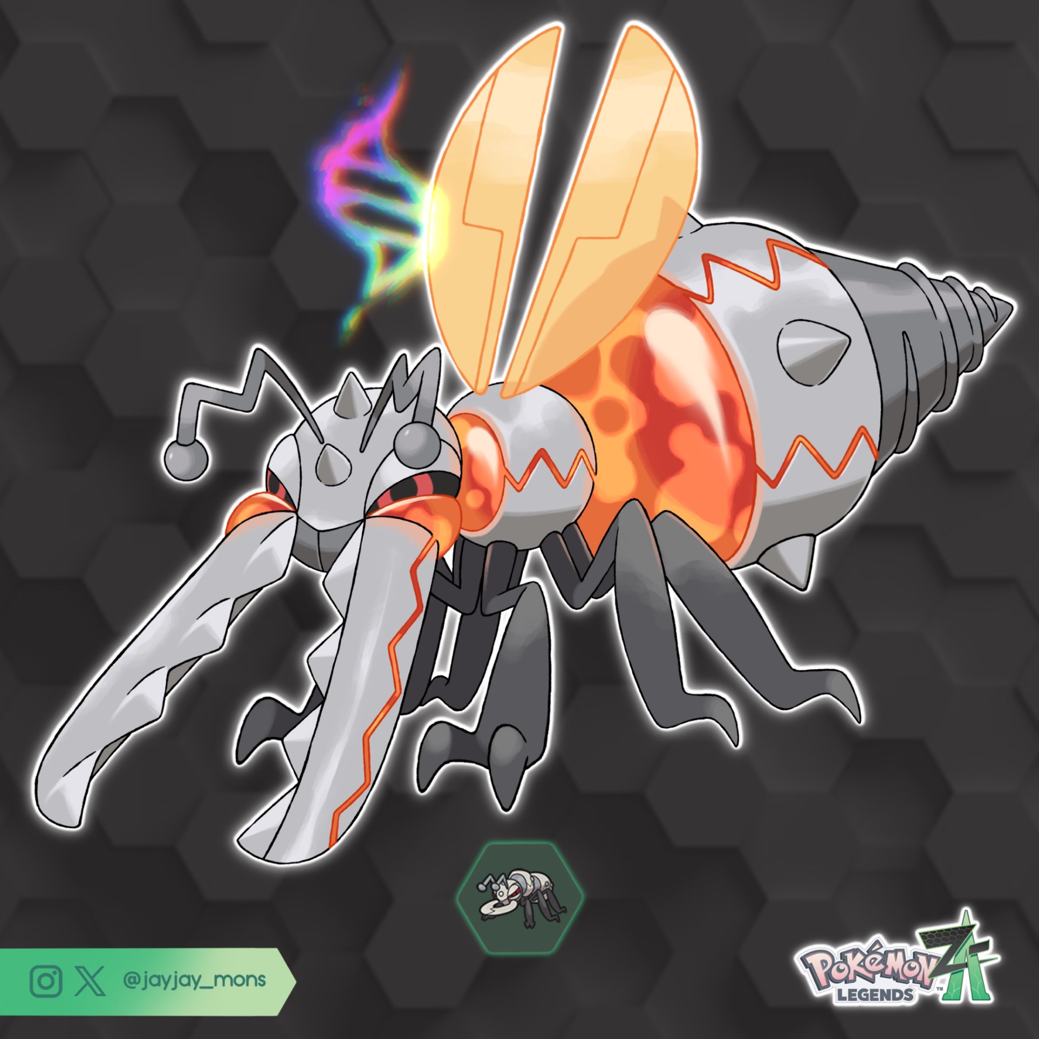 jayjay_mons on X: "Mega Durant fanart concept for ...