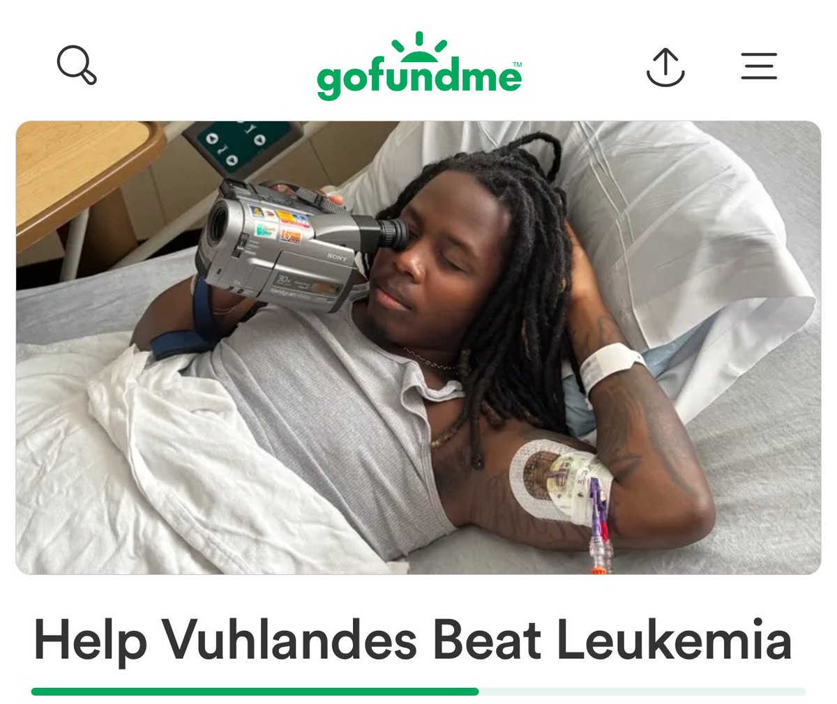 I'm sending prayers out to one of the communities most respected shooters! 📸 <a href="/Vuhlandes/">VUH🎬</a> has been diagnosed with cancer.

(there is a GoFundMe set up for him if able to donate, and you always run the brother's YouTube channel up! gofund.me/54b76f00)

Wishing Vuh the strength