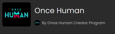 WHAT A TREMENDOUS OPPORTUNITY! Thank you to Starry Studio for the upcoming experience with Once Human! See you in Nalcott Metas on April 3rd! #OnceHuman