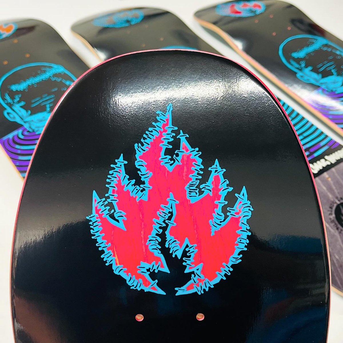 New! “S-O-S” On 9.25” Black Widow shape! Also on 8.38”, 8.625” and 9.0” Standard Cuts. Lots of Stained Wood Colors! Sink or Swim. since 1988.