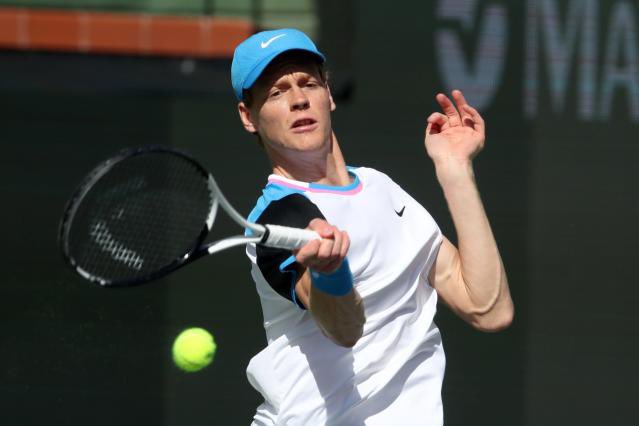 atp4me's tweet image. I’ll never understand these allegations when he looks like he’s thinking “mi scusi 🤌🏻” every time he hits a fh