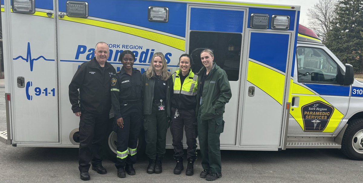 Day 2 of the UK invasion @YorkParamedics Service and the excitement is palpable!  A cross-continental educational adventure. Liverpool John Moores University #ParamedicStudents are soaking in every moment, learning the ropes of Canadian Paramedicine & Pre-Hospital Care. 🇬🇧 🚑 🇨🇦