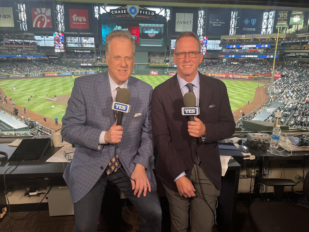Join me and @dcone36 for @Yankees @Dbacks at 9:30 pm on @YESNetwork .