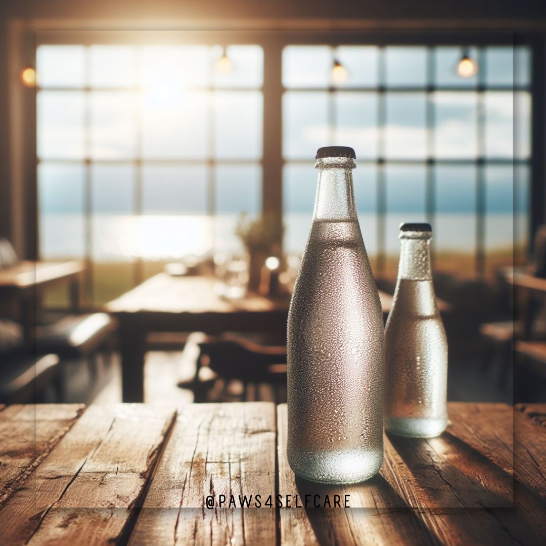 Paws4selfcare's tweet photo. A bottle of water in the supermarket is worth about R7.50. The same bottle in a bar costs R16,50. In a good restaurant or hotel it can be worth up to R22.00. At an airport or on the plane, you may be charged R26.00. https://t.co/vTPHTXJjzY