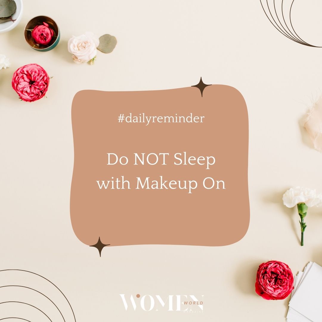 'Remember, self-care starts with your skin! Embrace your natural beauty and protect your skin by never sleeping with makeup on.

#NoMakeupSleep #BeautyRoutine #SkinCareEssentials #skincaretips #SkincareSecrets