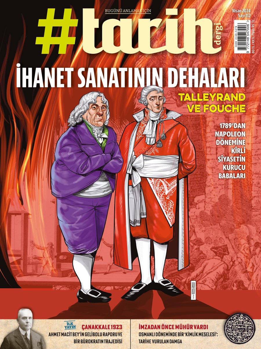 #tarih Nisan sayısı bugünden itibaren tüm Türkiye’de bayide ve web sitemizde satışta!