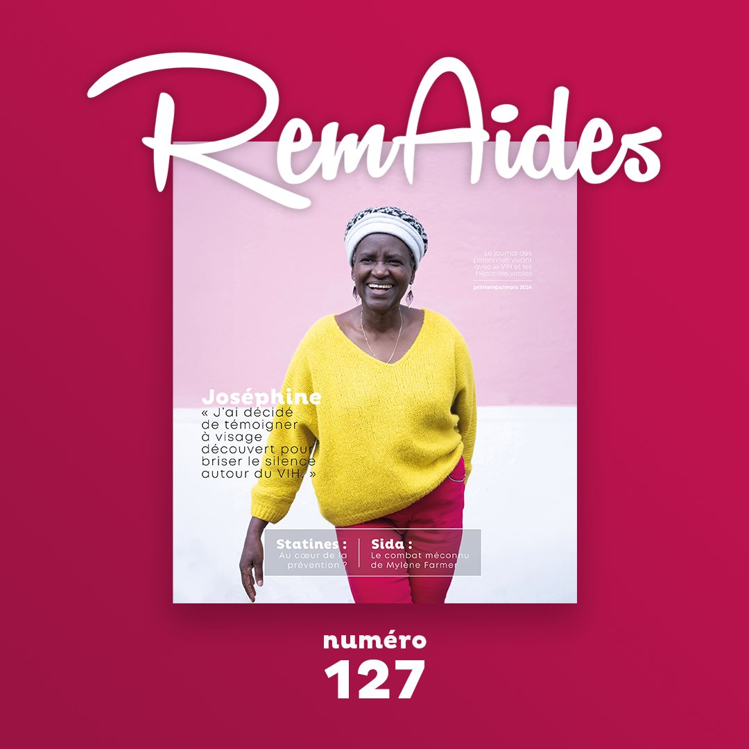 assoAIDES's tweet photo. [#REMAIDES] NUMÉRO 127

🗣 « La plupart des femmes se murent dans le silence. J’ai décidé de témoigner à visage découvert pour briser ce silence autour du #VIH. » 

Le 127ème REMAIDES consacre sa Une à Joséphine, militante et élue de @assoAIDES.  

➡️​ https://t.co/PDloGrdILN https://t.co/wtahZVO7LK