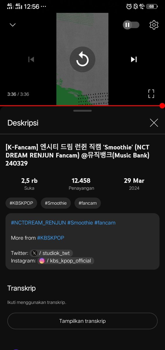 yellowna323's tweet photo. [17]✔
RFOTW-2 ↪ RENJUN SMOOTHIE @ Music Bank 240329

#READYFOR_ROLO #런쥔 #NCT런쥔 #RFOTW_Smoothie https://t.co/HdOIwAUNeF
