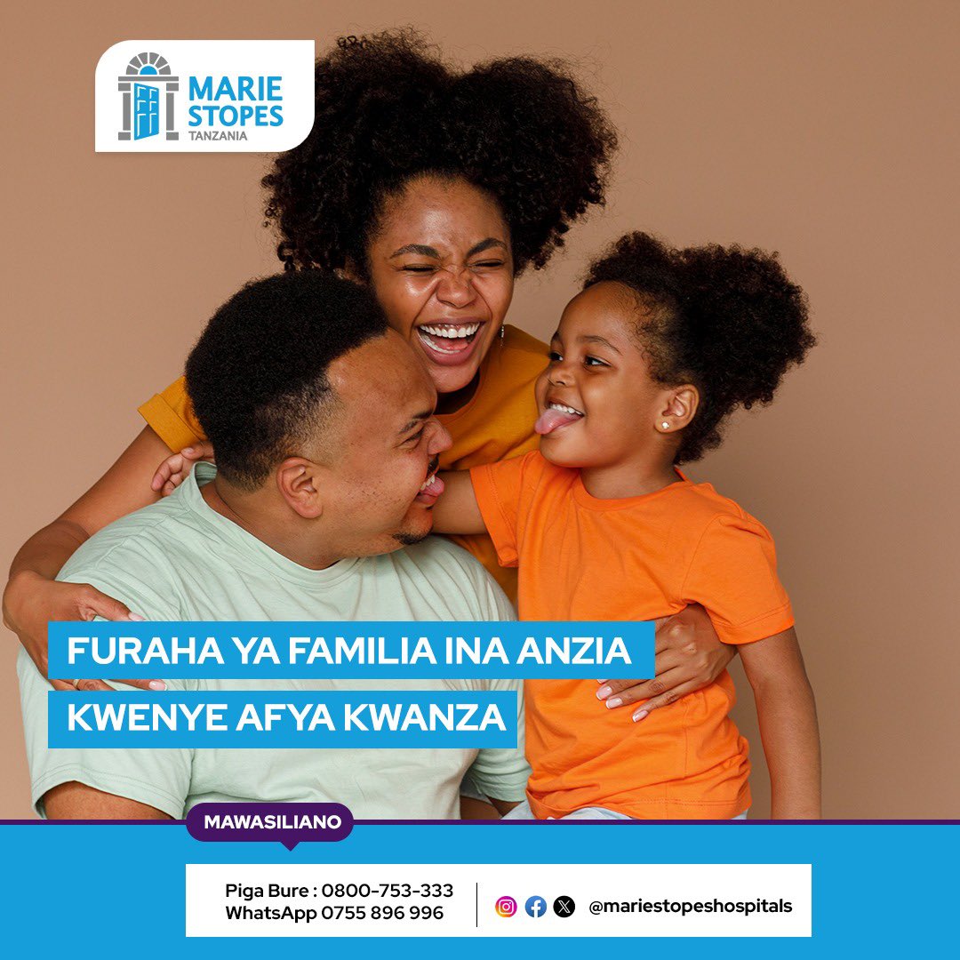 Marie Stopes Hospital ina Toa huduma zote z Baba, Mama, na Mtoto. . Weka miadi yako, sasa kuonana na ma daktari wetu wa afya ya uzazi ya Mwanaume na mwanamke, na Daktari wa watoto. . Kwa maelezo zaidi tupigie 0800753333 chati mask WhatsApp 0755896996. #mariestopeshospitals #FP