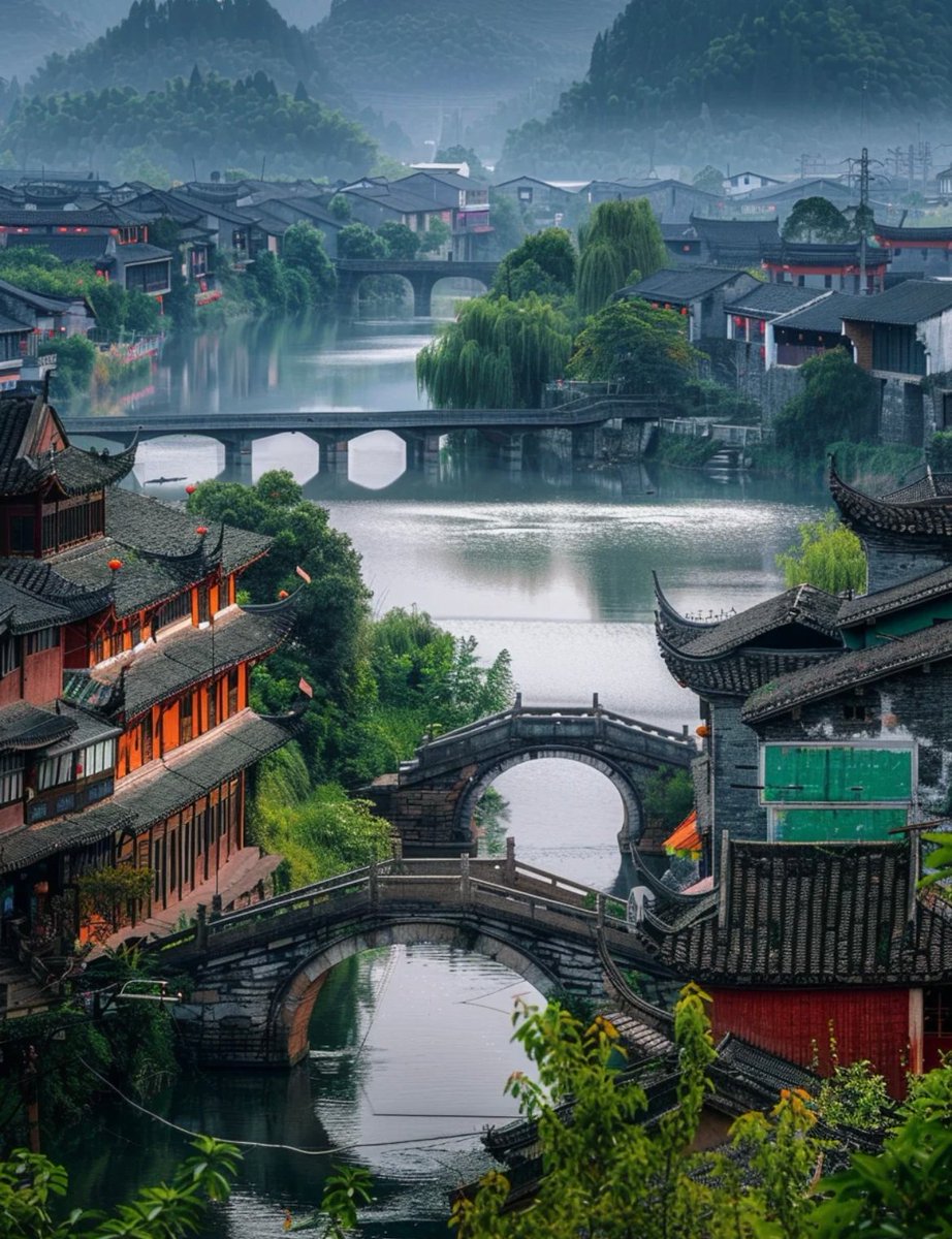 The ancient villages of China
慢品人间烟火，闲观小桥流水。