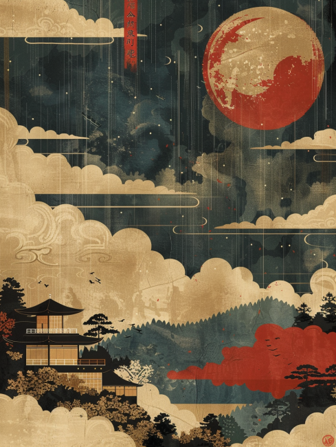 A woodblock style on PaperArt.

Kyoto landscpae at Edo period. 

Art by #midjourney 

#AIArt #AIArtists #AIArtistCommunity #aiartcommunity #nftartist #nftcollection #digitalart