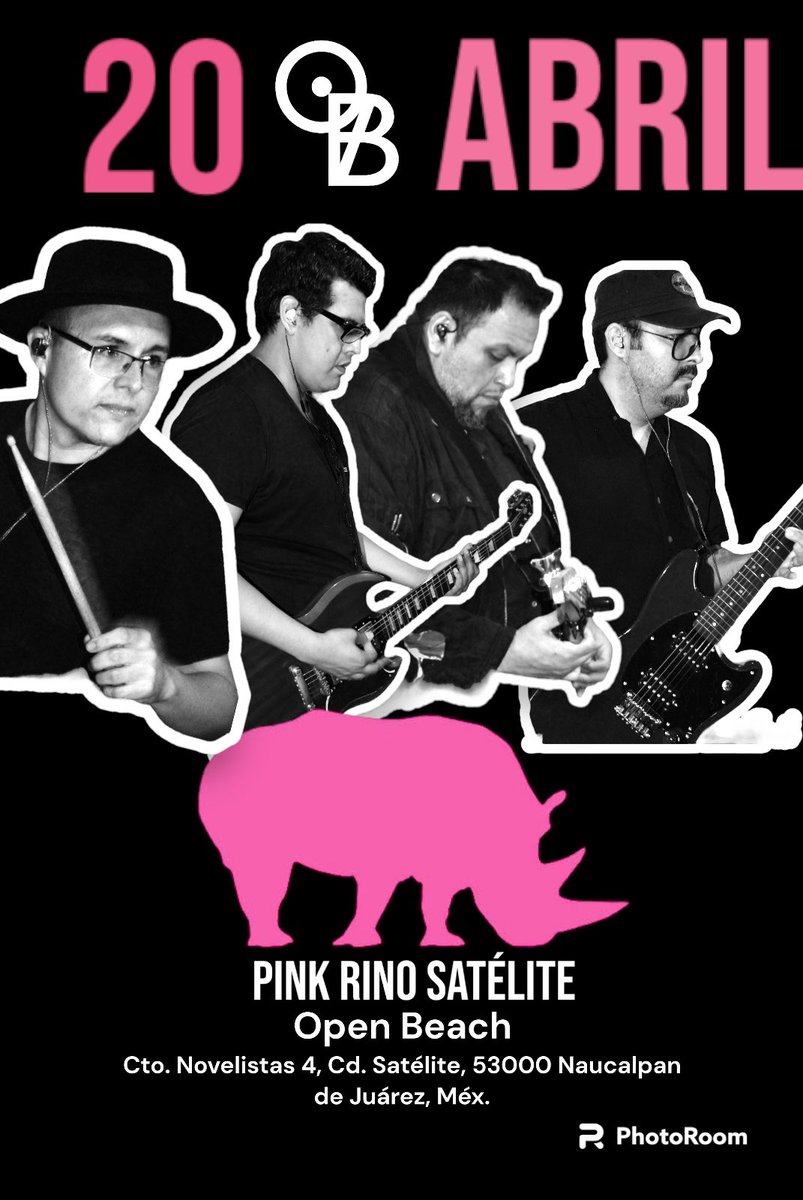 CrashRam's tweet photo. ¡Nos vemos el 20 de Abril en el Pink Rino Satélite! https://t.co/pzDwjGJMnf