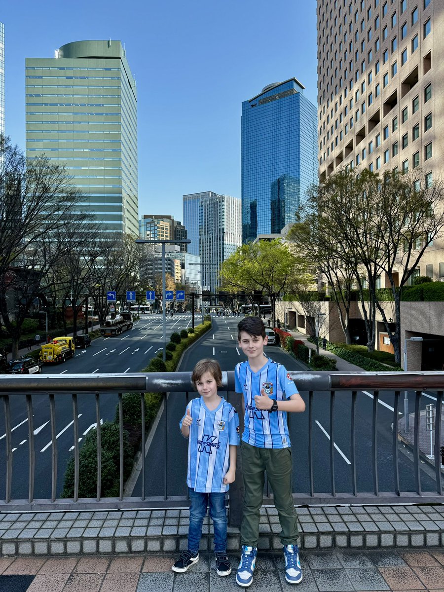 🎶 Our superstars in Tokyo🎶 🇯🇵🩵#PUSB @Coventry_City @Tatsu1022Soccer